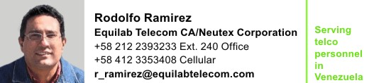 EQUILAB TELECOM CA Sales Area