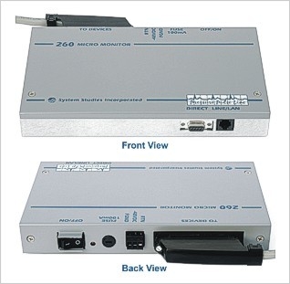 uM260 Monitor (front & back)