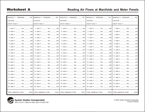 Worksheet A-Sample